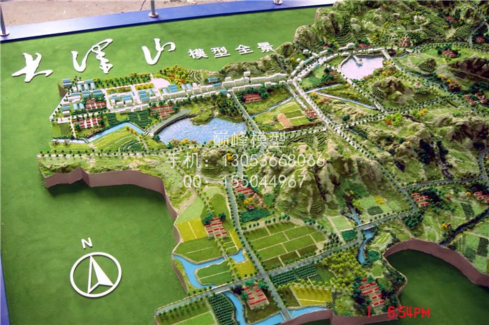 大泽山旅游景区规划模型